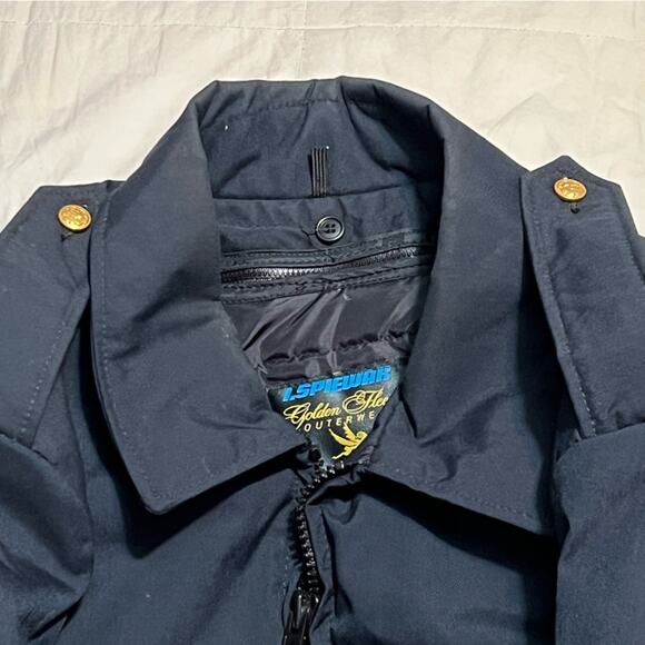 I. Spiewak Vintage Men Police Security Duty Jacket THINSULATE SZ 48 MADE IN USA - Picture 4 of 11